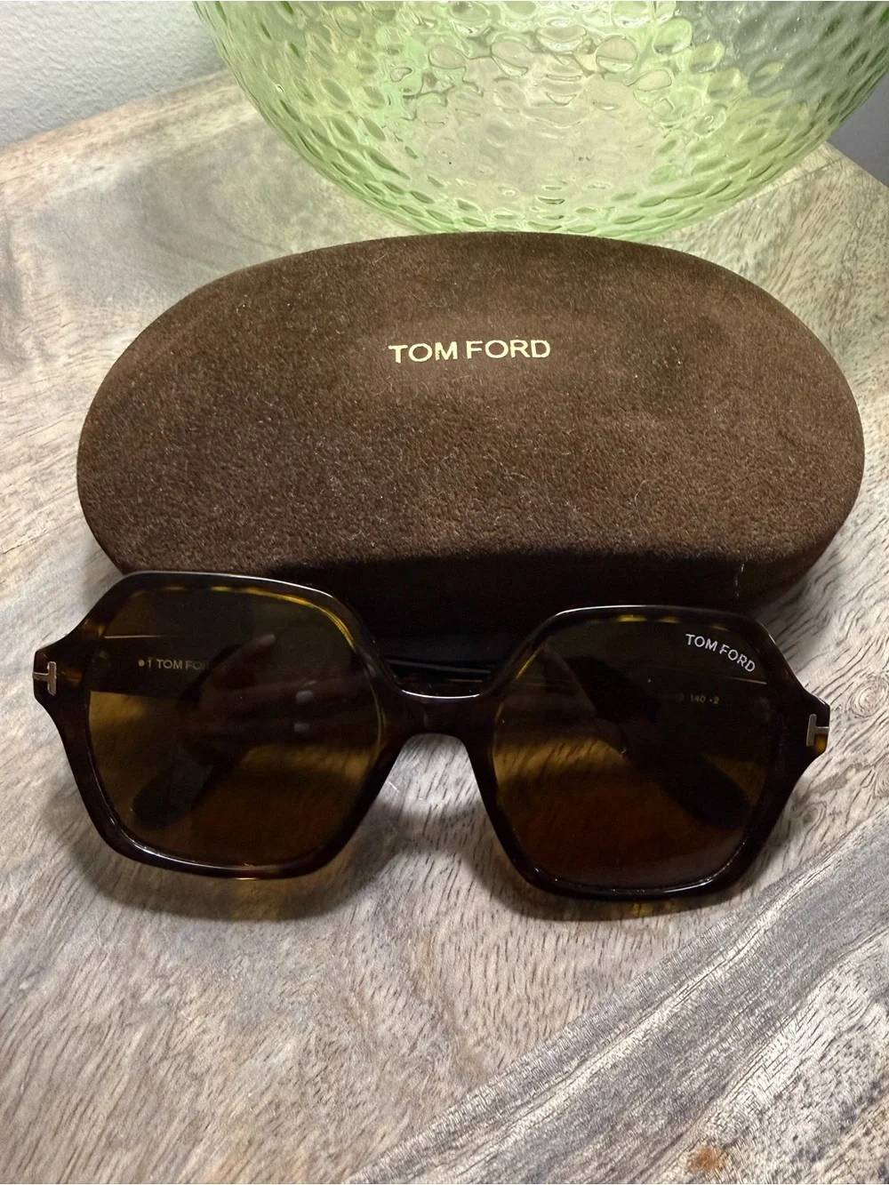 Tom Ford Tortoiseshell Frame Sunglasses